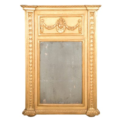 Lot 433 - Neoclassical Style Giltwood Pier Mirror Height...