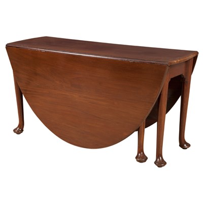Lot 187 - George II Mahogany Drop-Leaf Table The...