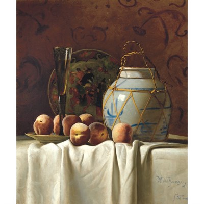 Lot 25 - Milne Ramsay American, 1847-1915 Still Life...