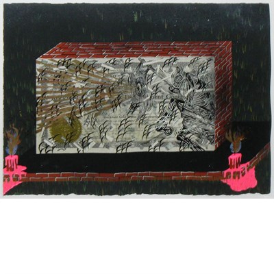 Lot 18 - Andrew Schoultz American, b. 1975 Untitled...