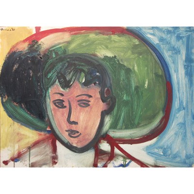 Lot 21 - Robert De Niro, Sr. American, 1922-1993 Woman...