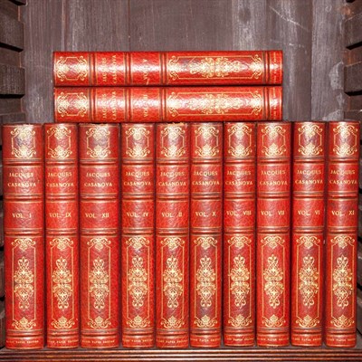 Lot 431 - [FINE BINDINGS] The Memoirs of Casanova....