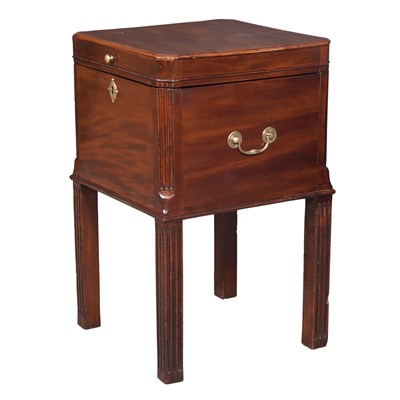 Lot 309 - George III Mahogany Cellaret Height 27 1/2...