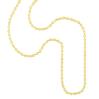 Lot 3395 - Gold Chain Necklace