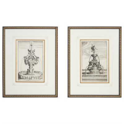 Lot 112 - Georg Andreas Bockler [FOUNTAIN STUDIES] Four...