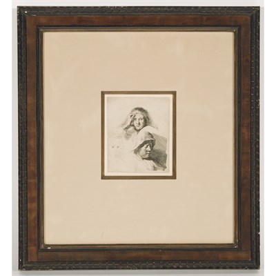 Lot 231 - Rembrandt van Rijn THREE HEADS OF WOMEN ONE...
