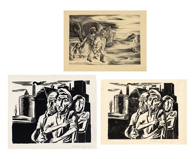 Lot 95 - Mitchell Siporin (1910-1976) THE FAMILY;...