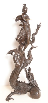 Lot 170A - Asian Bronze Figure of a Dancer Height 31 inches.