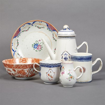 Lot 194 - Group of Chinese Export and Other Porcelain...