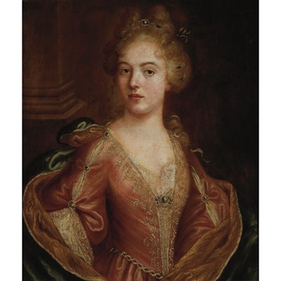 Lot 47 - French School 17th/18th Century Portrait of a...