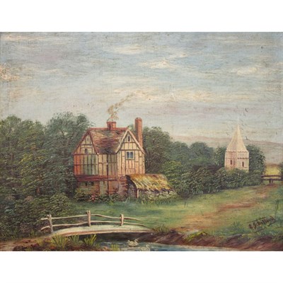 Lot 20 - British School 20th Century Swans Gliding...