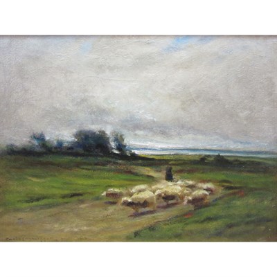 Lot 103 - Carleton Wiggins American, 1848-1932 Landscape...