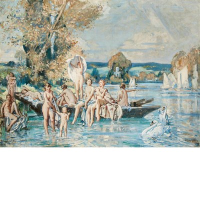 Lot 18 - Wilfred Gabriel de Glehn British, 1870-1951 A...