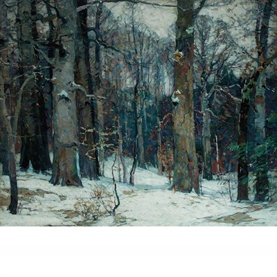 Lot 84 - John Fabian Carlson American, 1875-1947 Forest...