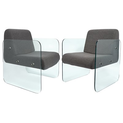 Lot 380 - Paul Evans American, 1931-1987 Pair of...