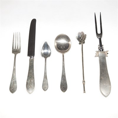 Lot 456 - Group of Sterling Silver Flatware...