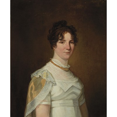 Lot 4 - American School 19th Century Portrait of a...