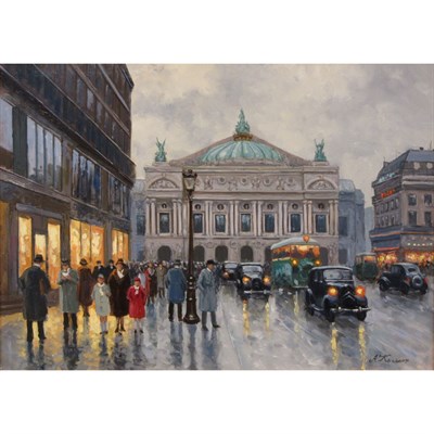 Lot 38 - Anton Karssen Dutch, b. 1945 Paris, L'Opera...