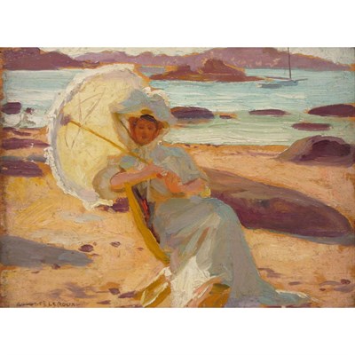 Lot 45 - Jules Marie Auguste Leroux French, 1871-1954...