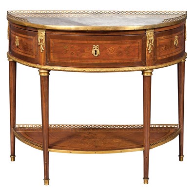 Lot 323 - Louis XVI Gilt-Bronze Mounted Tulipwood...