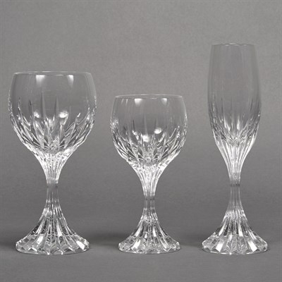 Lot 346 - Set of Baccarat Glass Stemware Comprising...