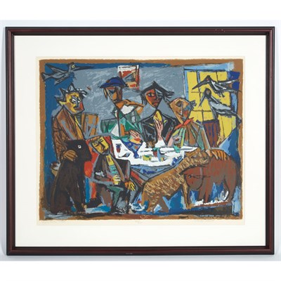 Lot 129 - Marcel Janco VISCH CHUS VICTOR Color...