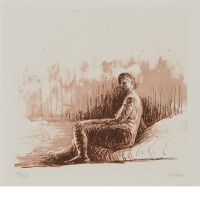 Lot 169 - Henry Moore NUDES (C. 396-406) Complete set of...