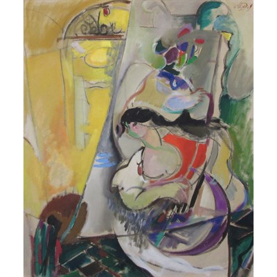 Lot 70 - Moshe Rosenthalis Israeli, 1922-2008 The...