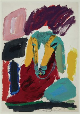 Lot 102 - Menashe Kadishman Israeli, b. 1932 Sheep...