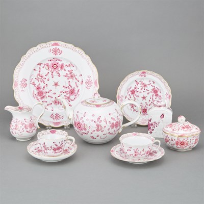 Lot 200 - Meissen Porcelain Dessert Service Each...