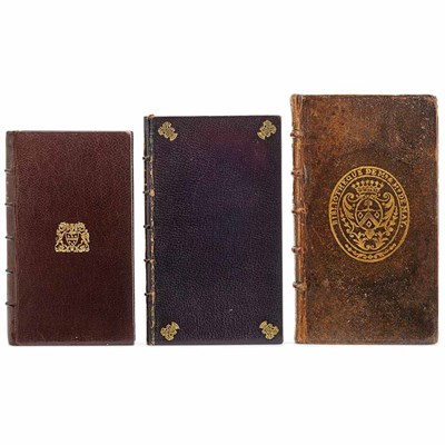 Lot 181 - [BINDING-ARMORIAL] Group of three works by...