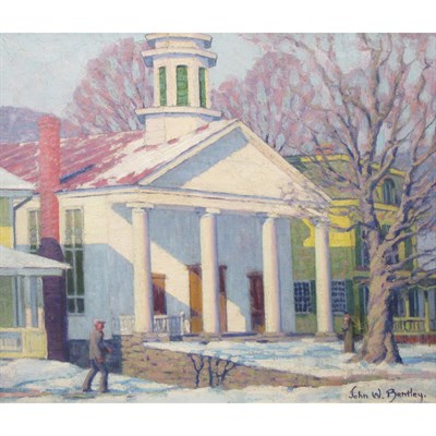 Lot 12 - John William Bentley American, 1880-1951 Dutch...