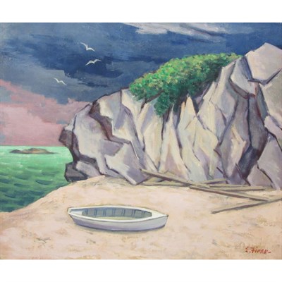 Lot 32 - Ernest Fiene American, 1894-1965 Castaway...