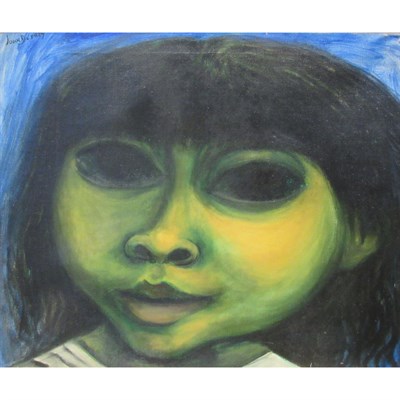 Lot 26 - Juan DePrey American, 1904-1962 Girl Head...
