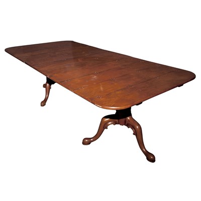 Lot 372 - Anglo-Indian Style Mahogany Stained Double...