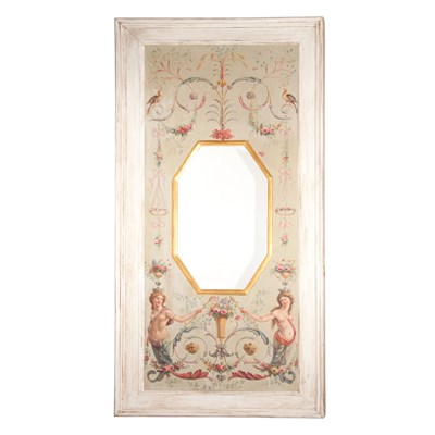 Lot 206 - Neoclassical Style Parcel Gilt and Painted...