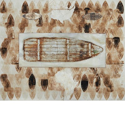 Lot 114 - Willie Cole American, b. 1955 Unmasked Journey,...