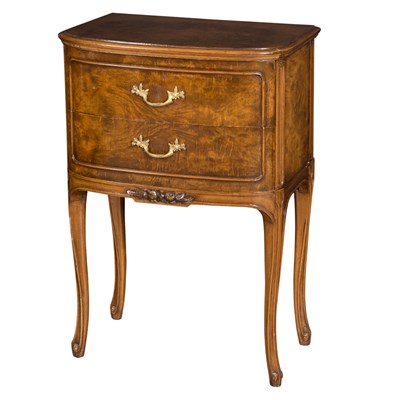 Lot 168 - Transitional Louis XV/XVI Style Mahogany...