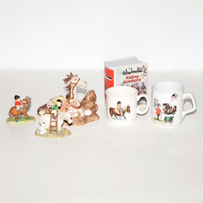 Lot 196 - Group of Thelwell Collectibles Including...