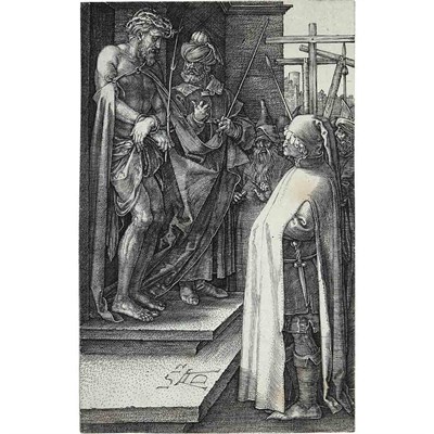 Lot 78 - Albrecht Durer ECCE HOMO (B., M. 10) Engraving,...