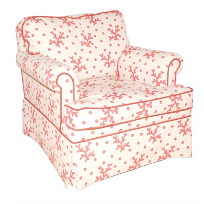 Lot 250 - Edward Ferrell Upholstered Club Chair