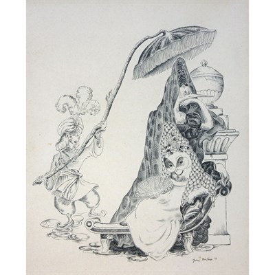 Lot 114 - Garry MacKenzie American, 20th Century Lazy...