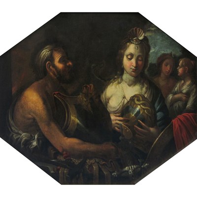 Lot 14 - Circle of Francesco Solimena Thetis Receiving...