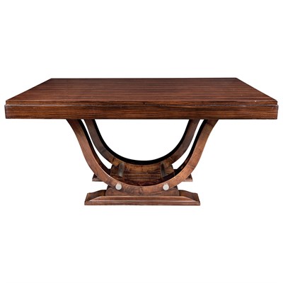 Lot 347 - Art Deco Dining Table Second quarter of the...