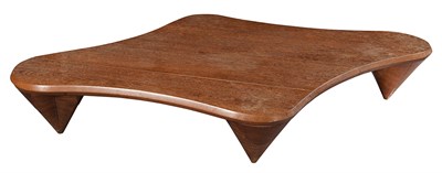 Lot 357 - 20th Century Design Free-Form Low Table Oak...