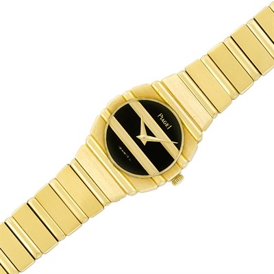 Lot 195 - Lady's Gold 'Polo' Wristwatch, Piaget