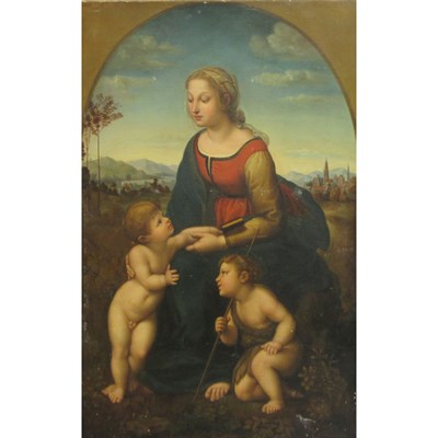 Lot 3 - After Raphael Sanzio Madonna and Child with...