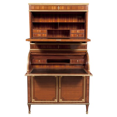 Lot 315 - Louis XVI Gilt-Bronze Mounted Bois Satine...