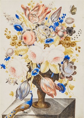 Lot 81 - Flemish School 18th/19th Century Floral Still...