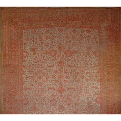 Lot 671 - Angora Oushak Carpet West Anatolia, last...
